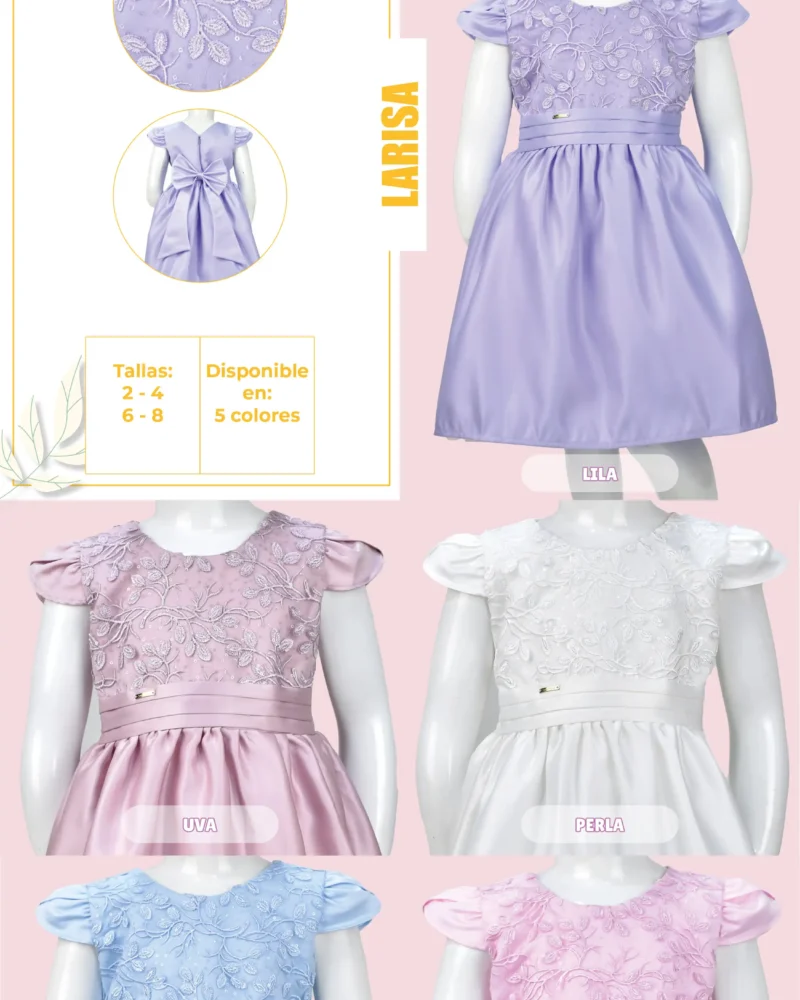 Vestido de fiesta niña Larisa